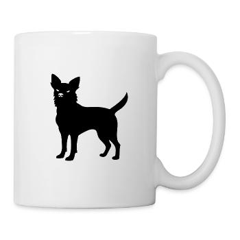 Chien Chihuahua - Mug blanc - blanc - Droite