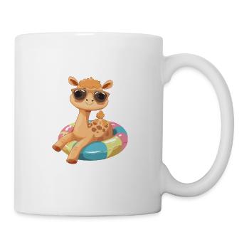 Kamel Comic Cool - Tasse - Weiß - Rechts
