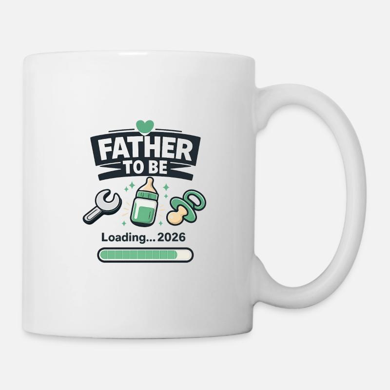 Father To Be Loading 2026 - Mug - white
