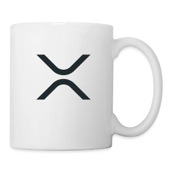 Ripple XRP Logo - Mug - white - Right