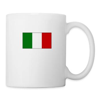 Flag Italy - Mug - white - Right