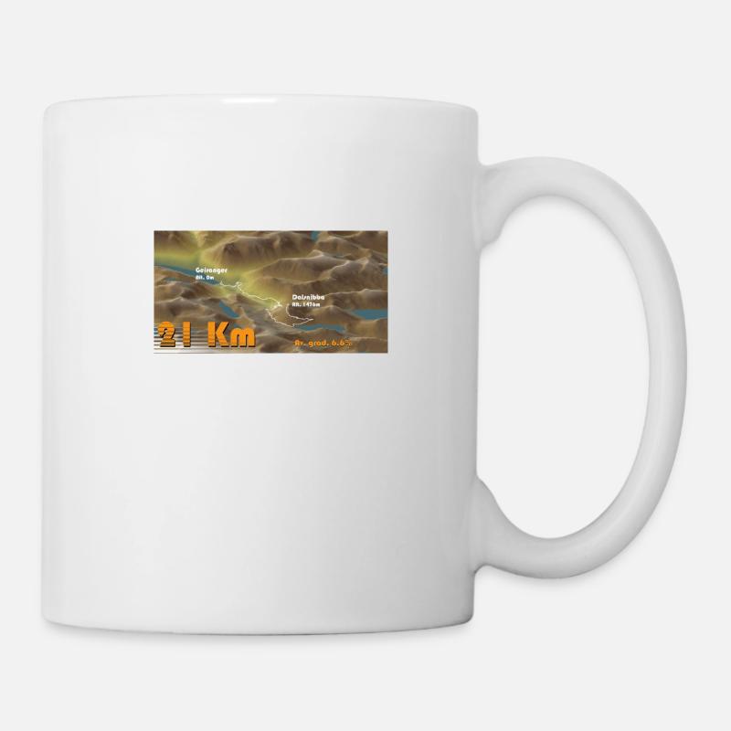 Geiranger-Dalsnibba - Tasse - Weiß