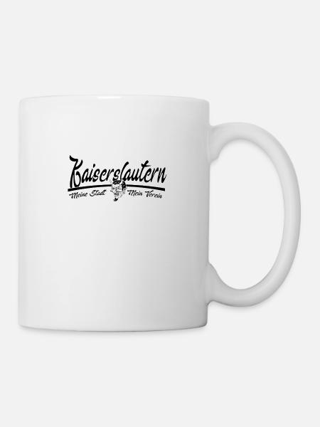 KAISERSLAUTERN MEINE STADT MEIN VEREIN - Tasse - Weiß