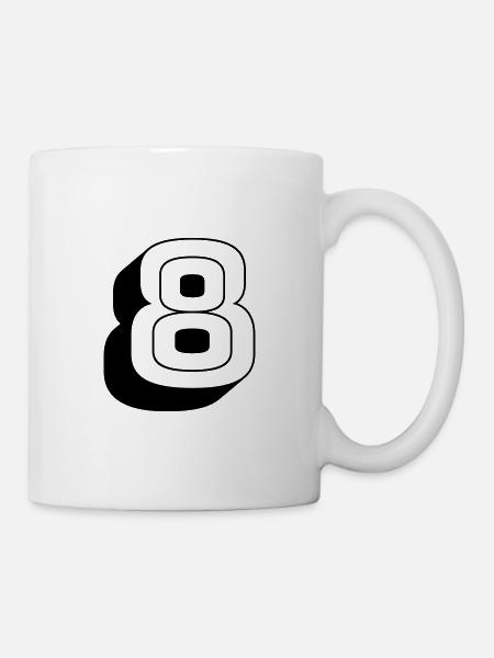 8 - Mug - white