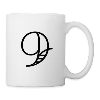 Nine - Number - Mug - white - Right