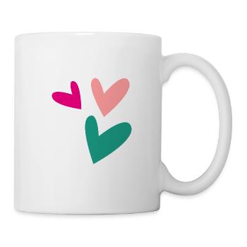 SAINT VALENTINE. bachelorette party. I LOVE YOU. I LOVE YOU. LOVE - Mug - white - Right