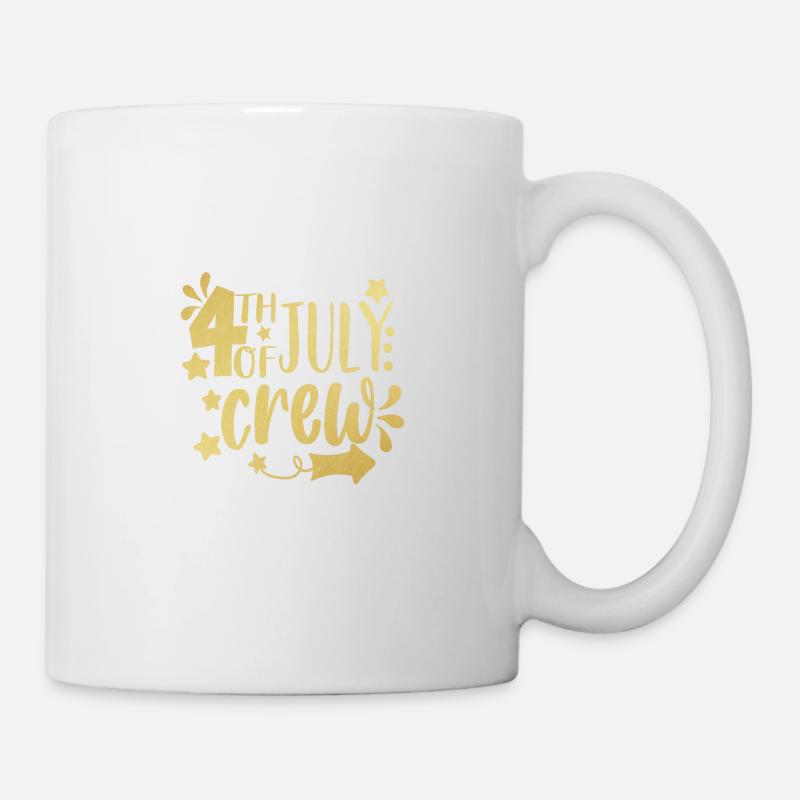 Équipage du 4 juillet - Mug blanc - blanc