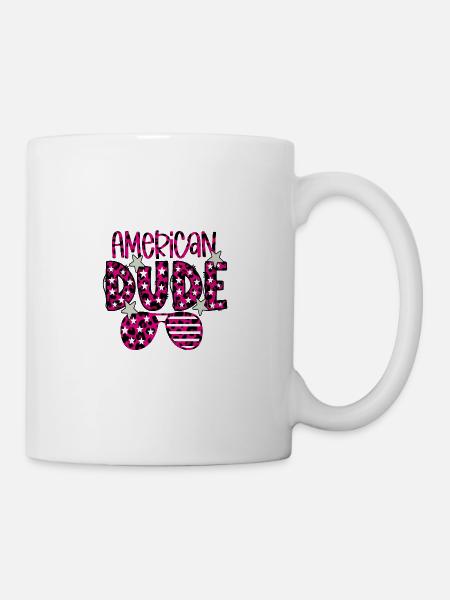 American Dude - Mug - white