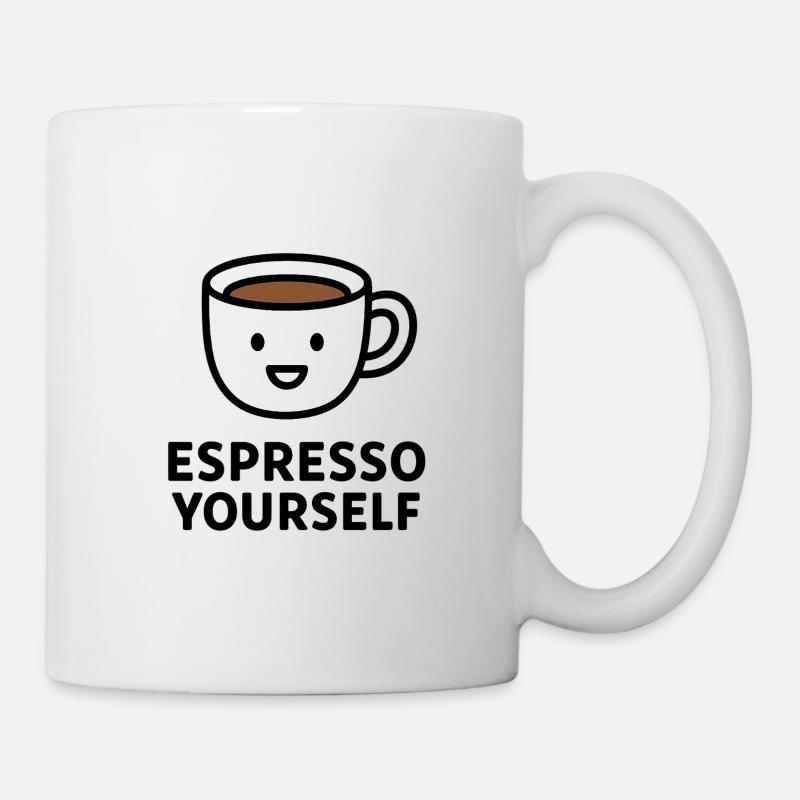 Espresso Yourself Mug - Mug - white