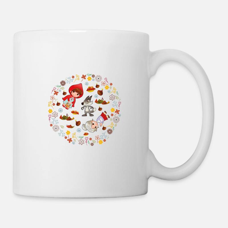 LE PETIT CHAPERON ROUGE - Mug blanc - blanc