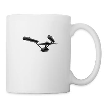 vaisseau spatial - Mug blanc - blanc - Droite