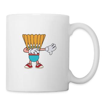 Federball Dabbing Cadeau - Mug blanc - blanc - Droite