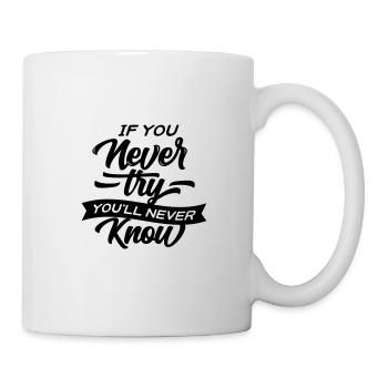 Motivational 08 - Tasse - Weiß - Rechts