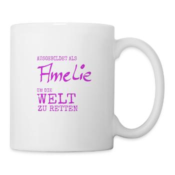 Amelie - Tasse - Weiß - Rechts