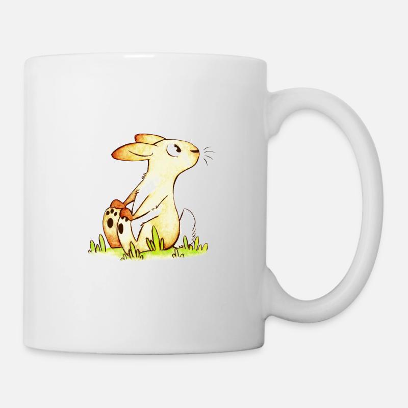 Petit lapin - Mug blanc - blanc