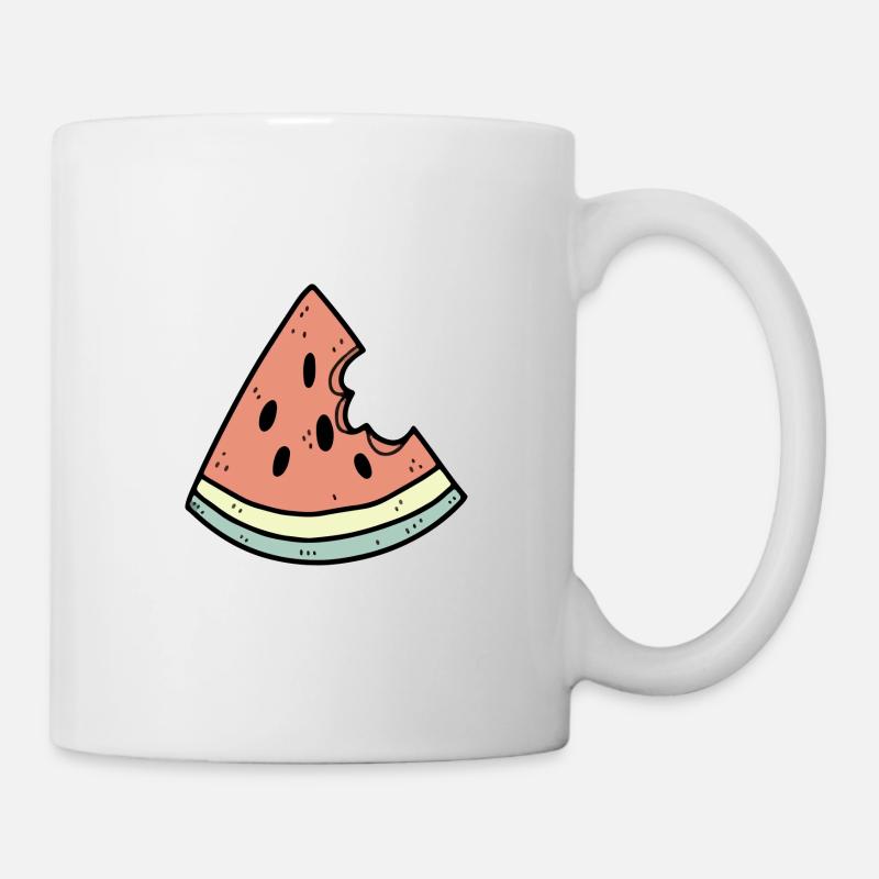 Wassermelone - Tasse - Weiß
