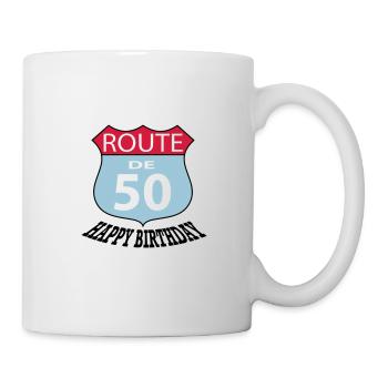 Birthday Birthday Route 50 - Mug - white - Right
