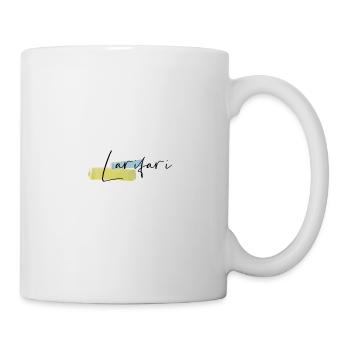 watercolour larifari - Tasse - Weiß - Rechts
