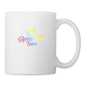 Apres Ski Team Ski Brille Bunt - Tasse - Weiß - Rechts