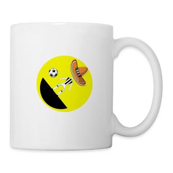 Fiesta Goal Kick: Soccer Meets Sombrero - Mug - white - Right