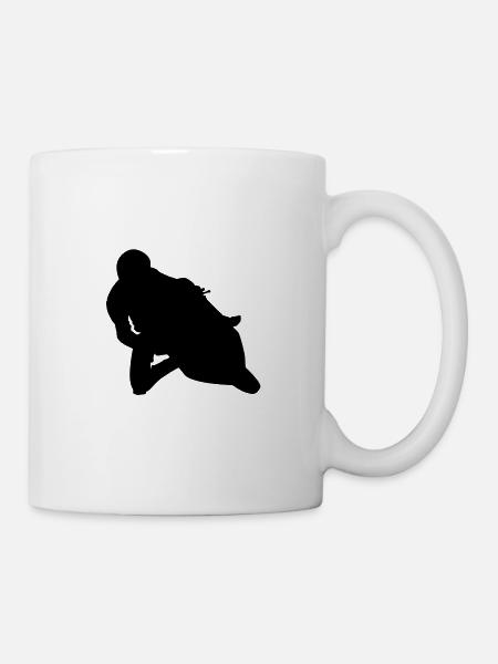 Motard - Mug blanc - blanc