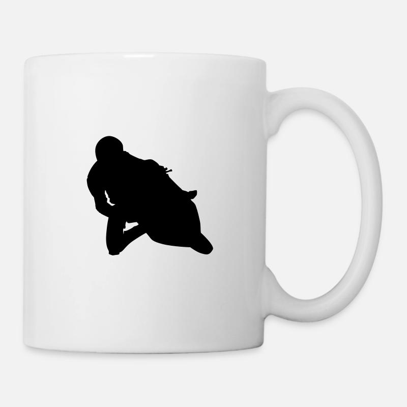 Motard - Mug blanc - blanc
