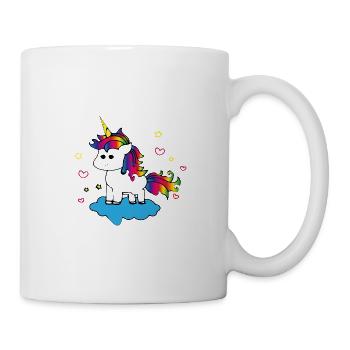 funky unicorn - Mug - white - Right