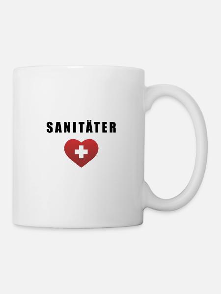 Sanitäter - Tasse - Weiß