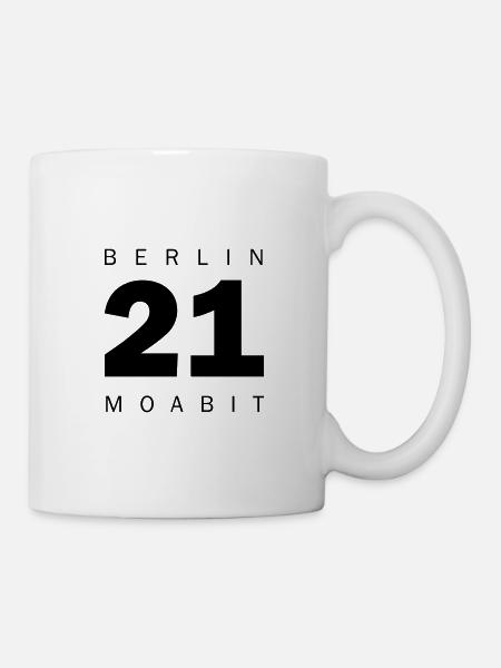 Moabit - Mug blanc - blanc