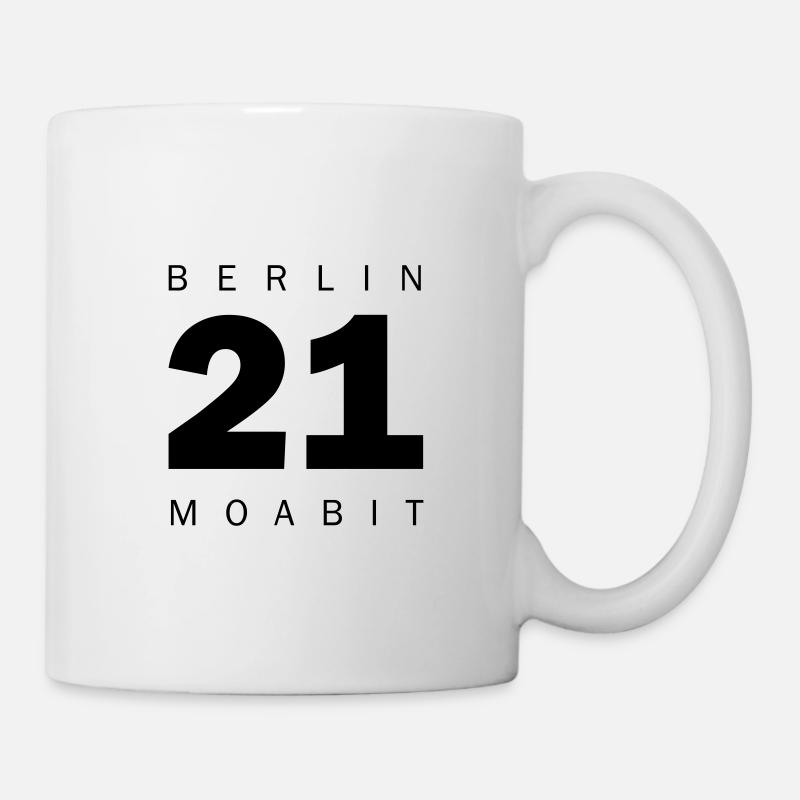 Moabit - Tasse - Weiß