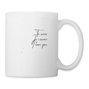 Cadeau st valentin homme/femme - Mug blanc - blanc - Droite