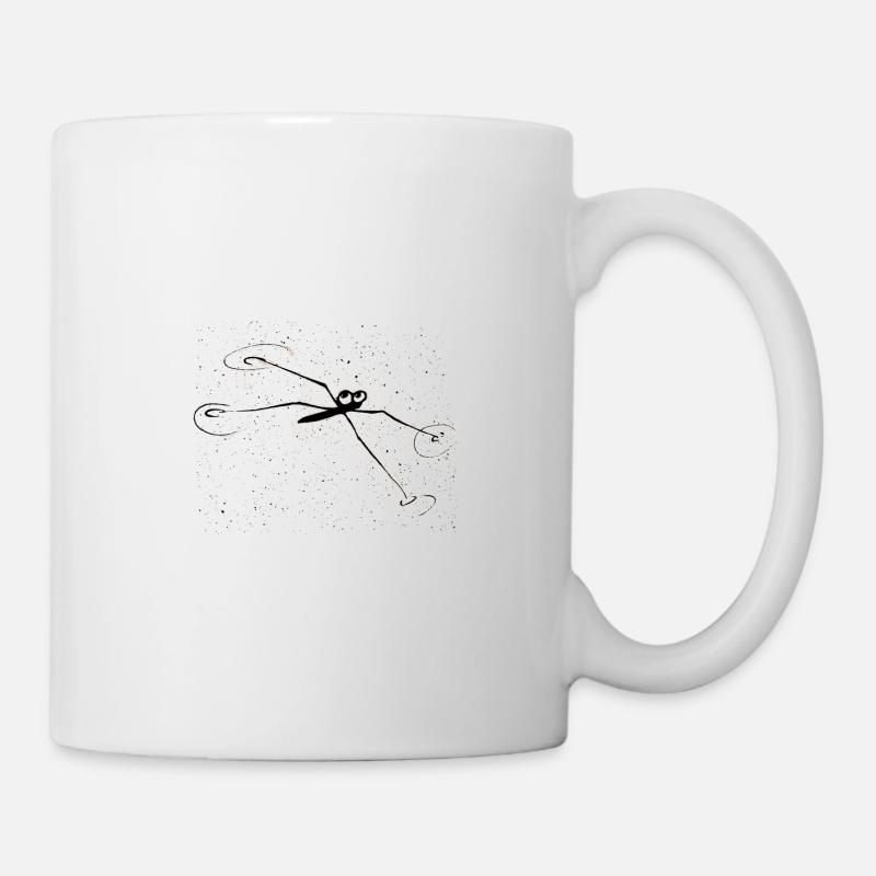 Funny animal water strider - Mug - white