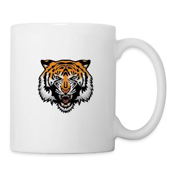 tigre tete animal sauvage 1904 m - Mug blanc - blanc - Droite