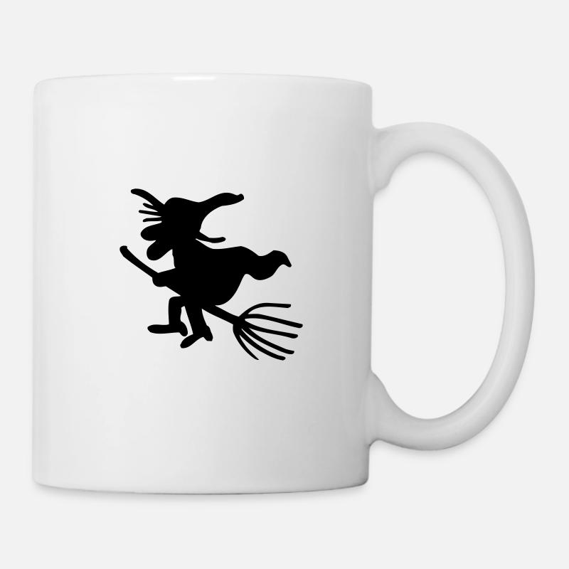 sorcière - Mug blanc - blanc