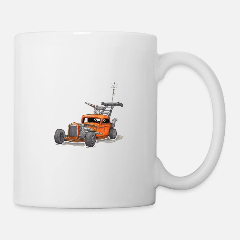 Muskelauto 2 - Tasse - Weiß
