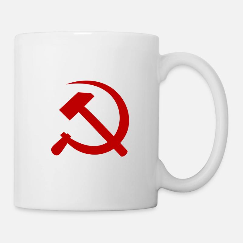 Hammer and Sickle - Mug - white