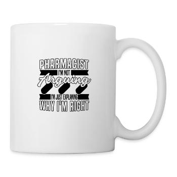 Pharmacien - Mug blanc - blanc - Droite