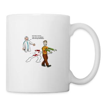Spurensicherung - Kripo Polizei Kriminaltechnik - Tasse - Weiß - Rechts