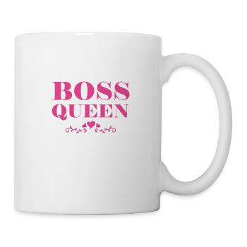 Boss Queen Lady Ladies Gift - Mug - white - Right