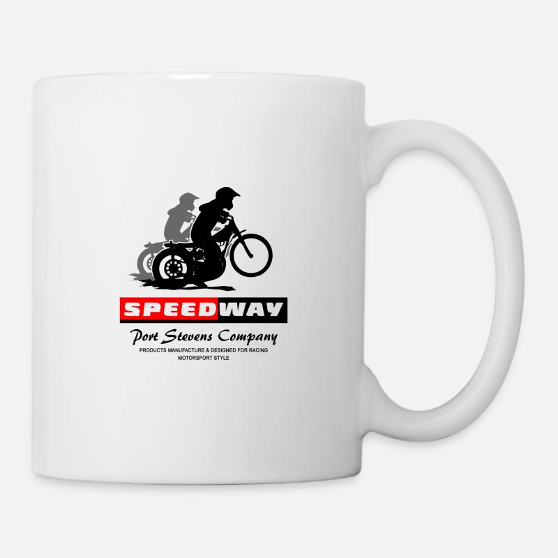Speedway - Motorcycle Speedway - Mug - white