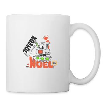 joyeux noel papa cadeau père et fils et fille - Mug blanc - blanc - Droite