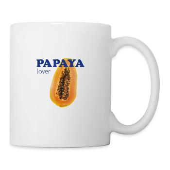 Papaya Lover - Tasse - Weiß - Rechts