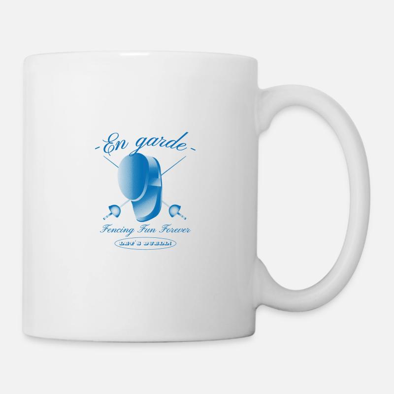Escrime - Mug blanc - blanc