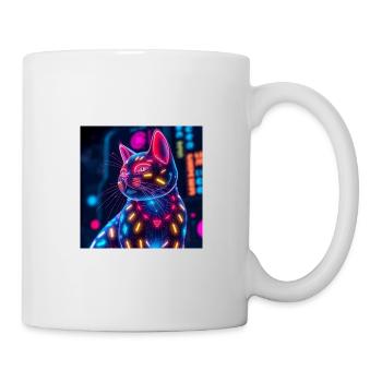 Cat - Mug - white - Right