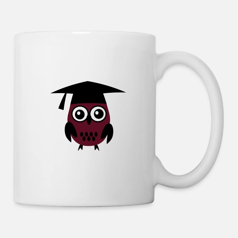 Eule - Tasse - Weiß