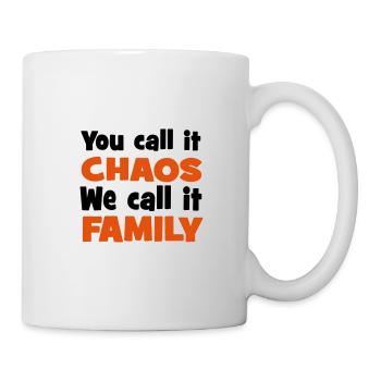 Familie - Tasse - Weiß - Rechts