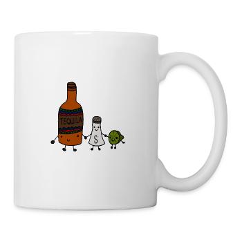 Tequila Salz Limette - Tasse - Weiß - Rechts