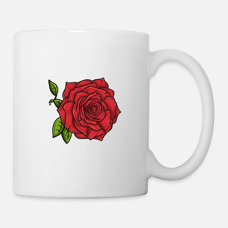 Rose blossom - Mug - white