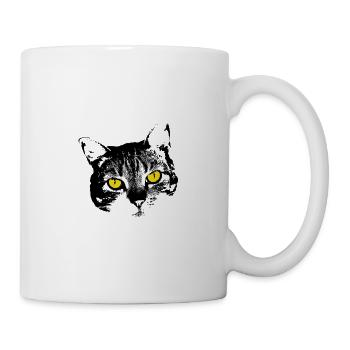 Cat - Mug - white - Right