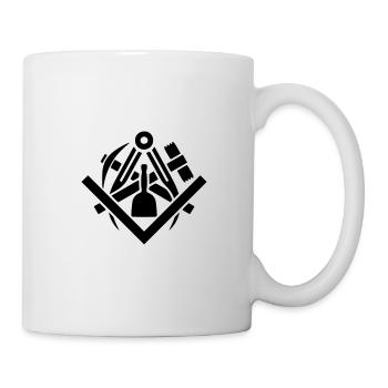 Steinmetz - Marque de guilde - Mug blanc - blanc - Droite